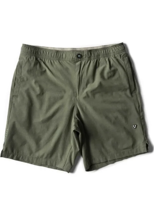 Online Vissla Alto 18" Hybrid Elastic Walkshort Vintage Green