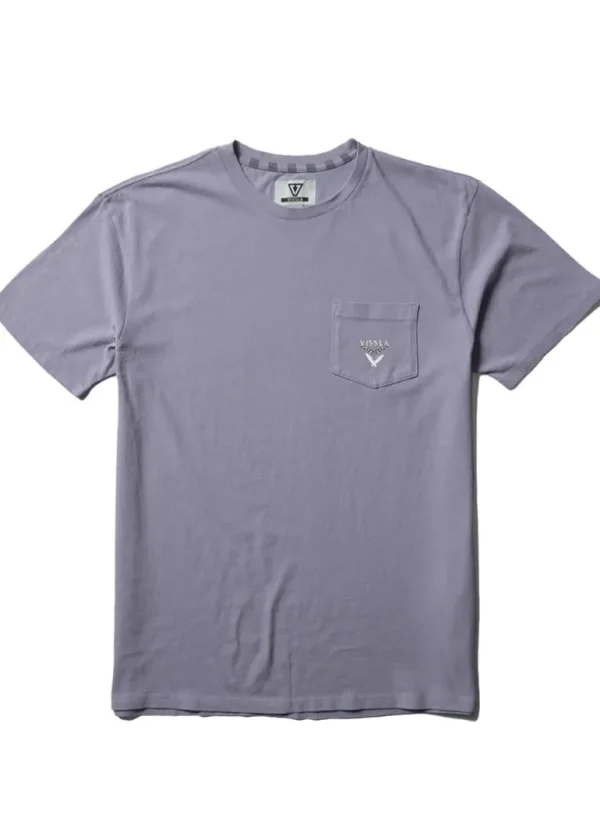 Best Sale Vissla Bat Bandito Short Sleeve Pocket Tee DUSTY LILAC