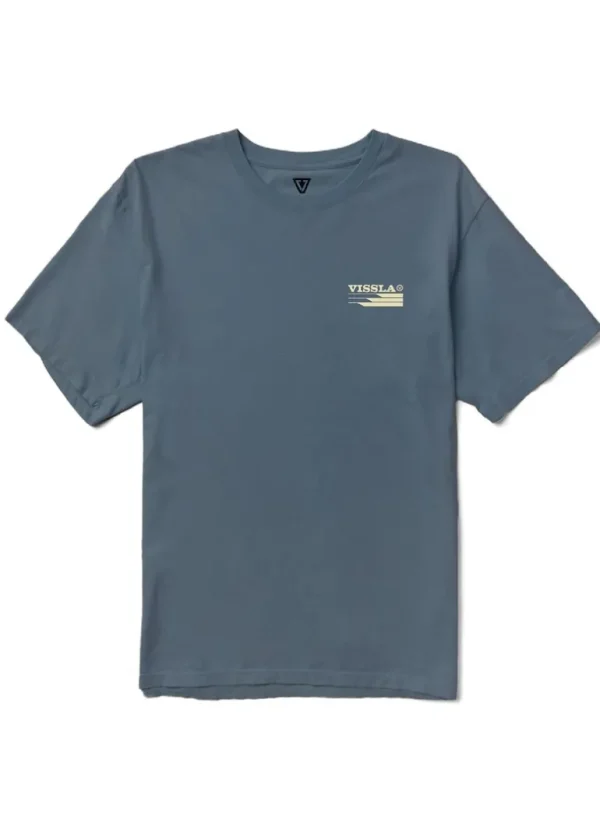 Sale Vissla Big Sky Boys Tee Light Navy