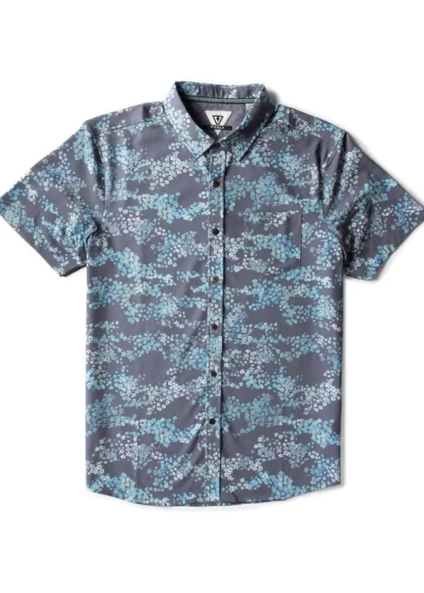 Sale Vissla Botanica Eco Short Sleeve Shirt Graphite