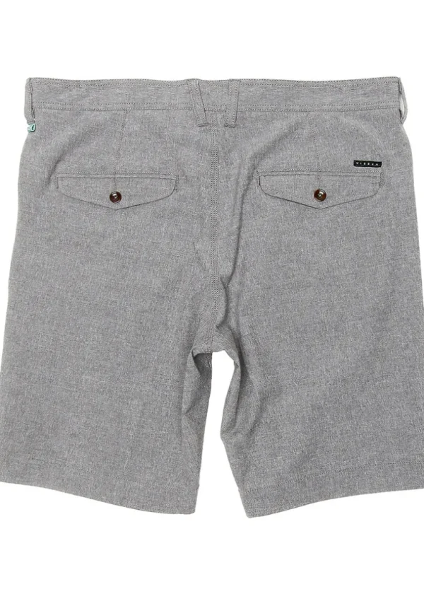 Online Vissla Canyons Hybrid 17" Boys Walkshort Black 2