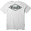 Online Vissla Carved Short Sleeve Tee White