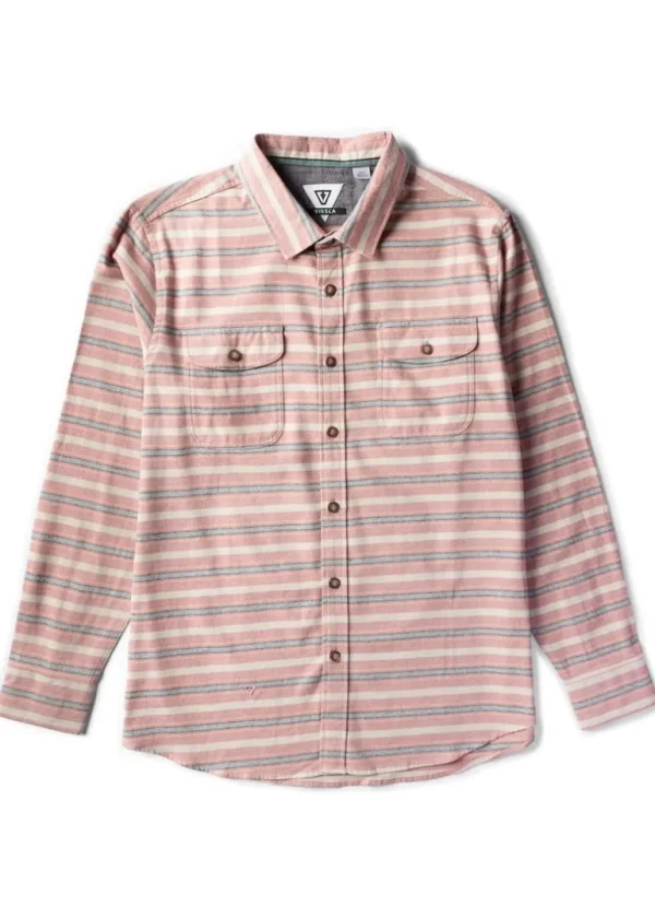 Fashion Vissla Central Coast Eco Long Sleeve Flannel Gums