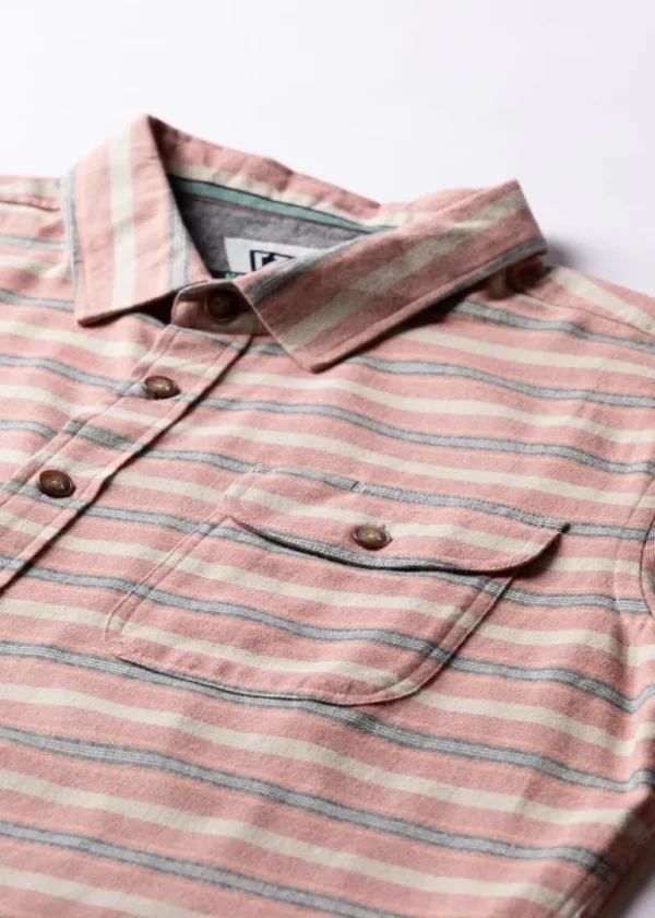 Fashion Vissla Central Coast Eco Long Sleeve Flannel Gums