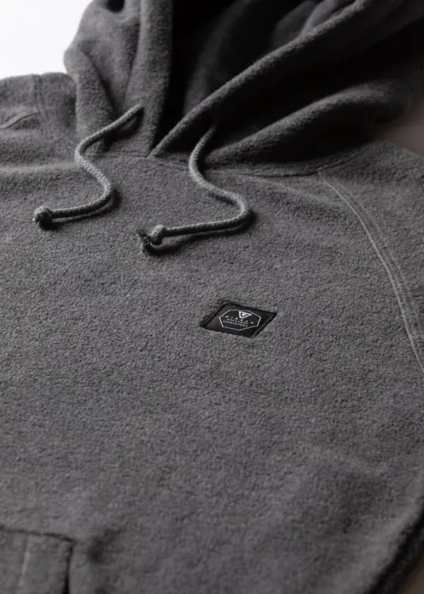 Flash Sale Vissla Costa Eco Polar Hoodie Charcoal Heather