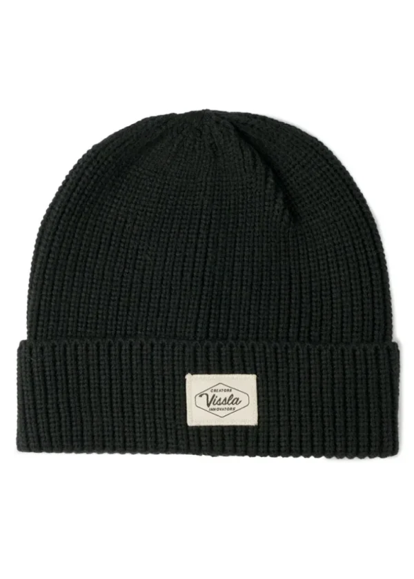 Best Sale Vissla Creators Crew Eco Beanie Black