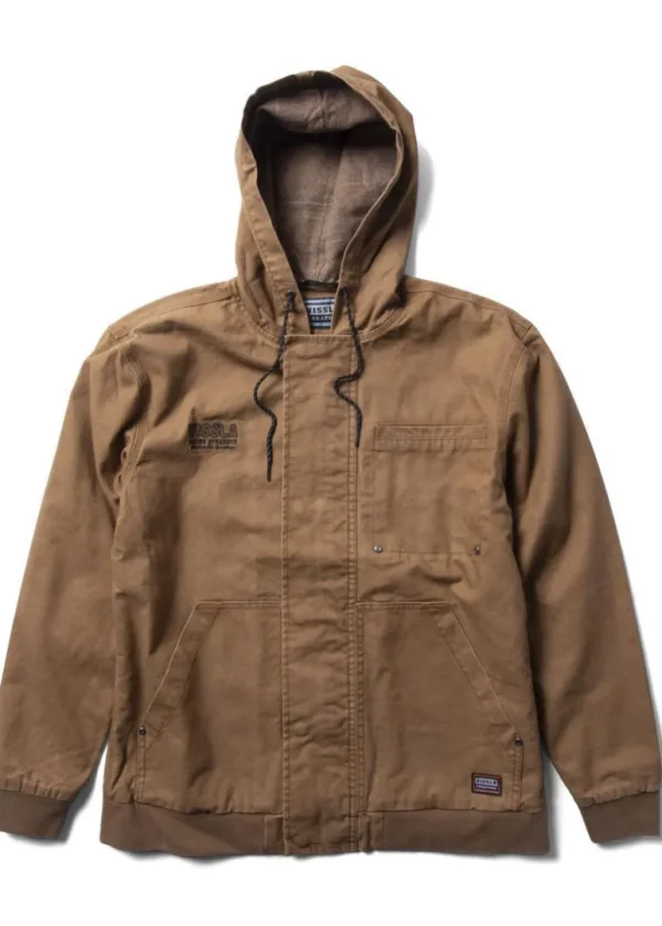 Discount Vissla Creators Grit Jacket Rubber