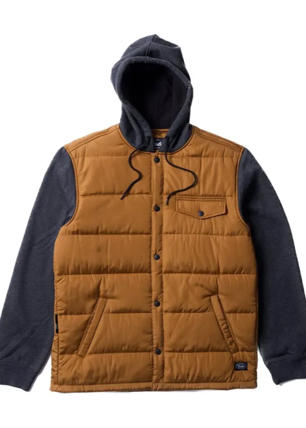 Hot Vissla Creators Marin Eco Boys Hooded Jacket Rubber