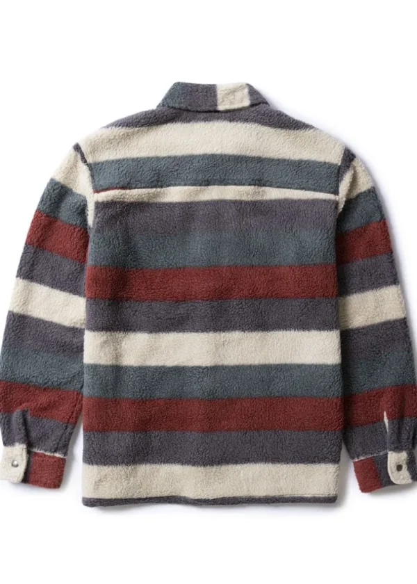 Best Sale Vissla Creators Peaks Sherpa Eco Woven Shirt Fired Brick