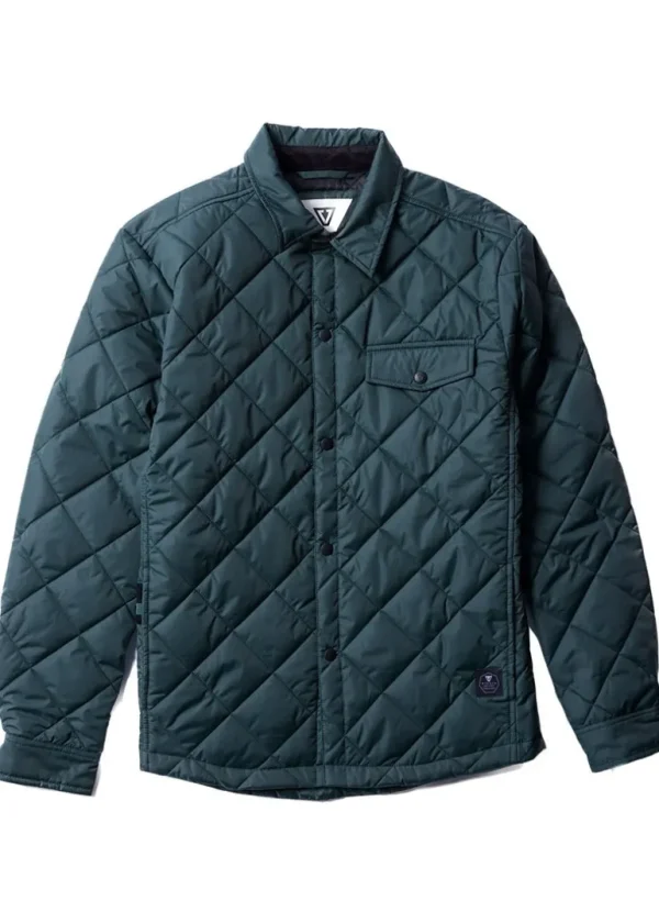 Cheap Vissla Cronkite II Eco Boys Jacket Evergreen