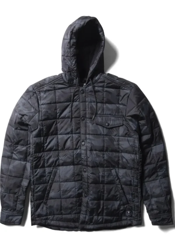 Best Sale Vissla Cronkite II Eco Hooded Jacket BLACK CAMO