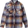 Outlet Vissla Eco-Zy Boys Long Sleeve Polar Flannel Black