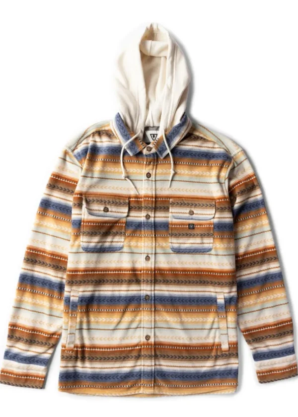 New Vissla Eco-Zy Boys Shirt Jacket DUNE