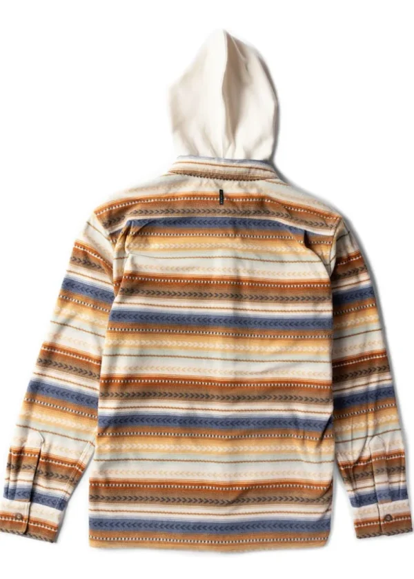 New Vissla Eco-Zy Boys Shirt Jacket DUNE