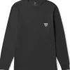 Best Vissla Established Premium Long Sleeve Pocket Tee Phantom