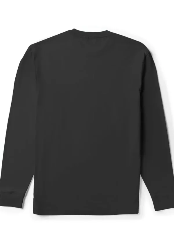 Best Vissla Established Premium Long Sleeve Pocket Tee Phantom