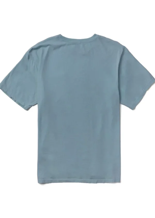 Best Vissla Established Premium Organic Pocket Tee Chambray