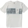 Clearance Vissla Fallout Boys Short Sleeve Tee Vintage White