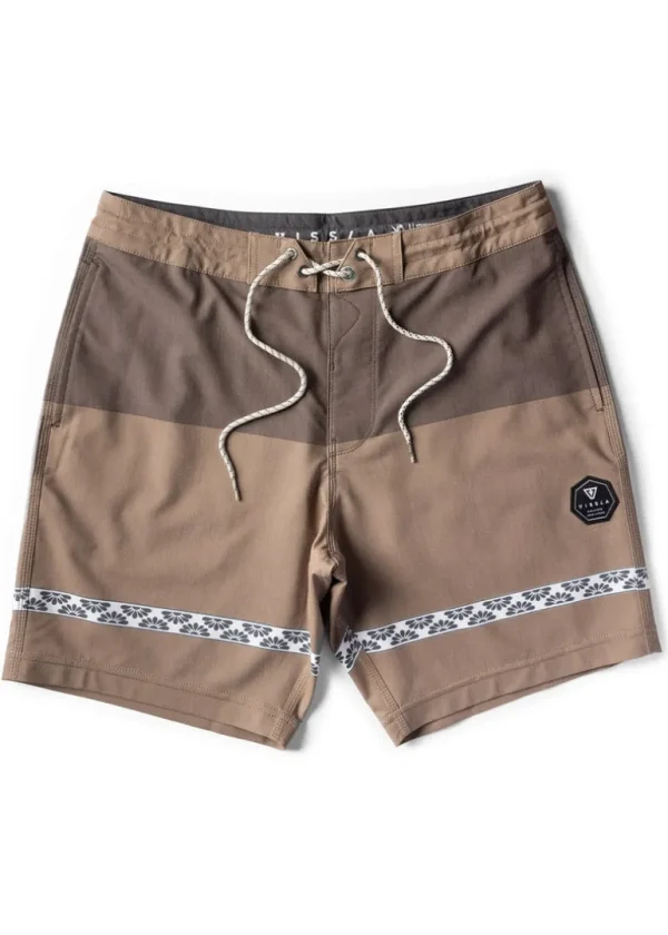 Best Vissla Four Doors 17.5" Boardshort Dark Earth