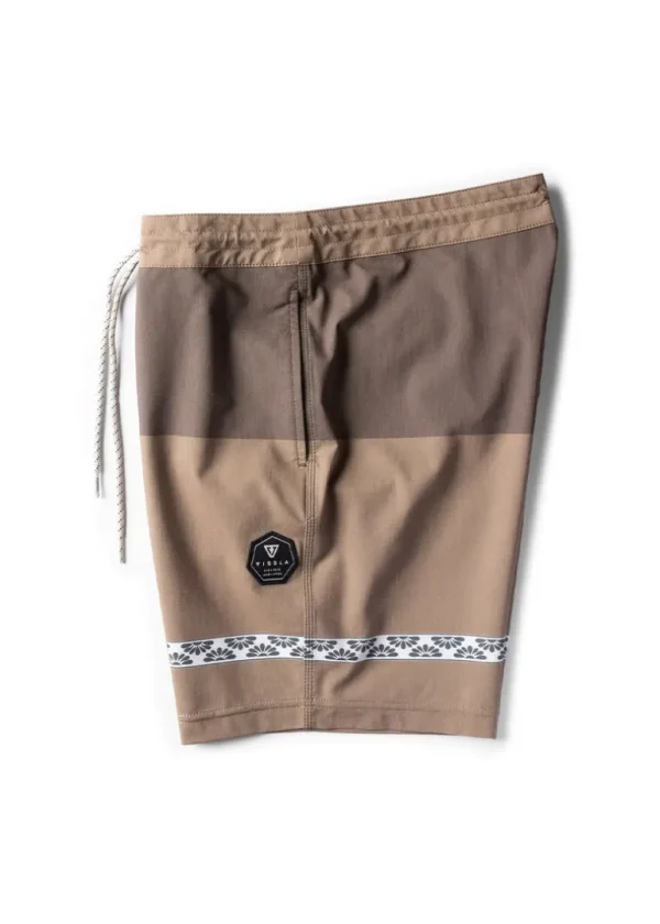 Best Vissla Four Doors 17.5" Boardshort Dark Earth