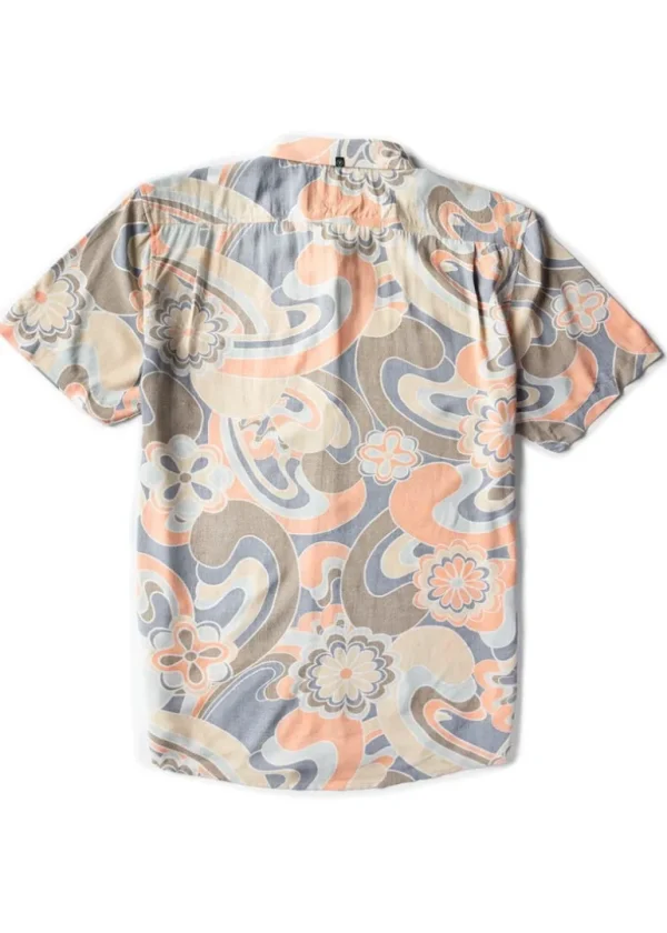 Flash Sale Vissla Groove Move Short Sleeve Shirt Coral Fade