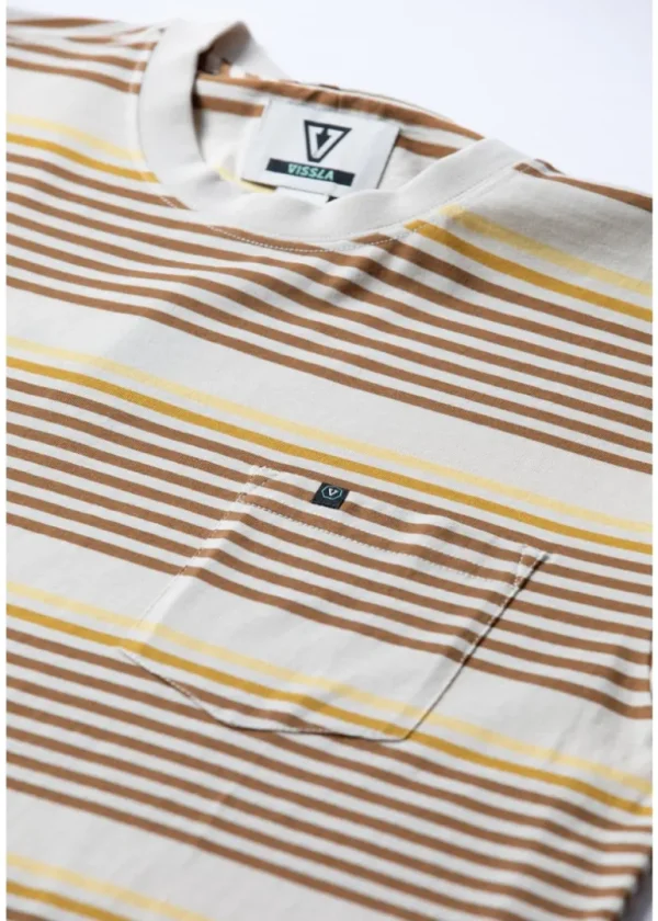Hot Vissla Grooves Eco Short Sleeve Tee Rubber