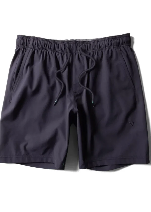 Shop Vissla Hemp No See Ums Eco 18" Elastic Hybrid Walkshort Black