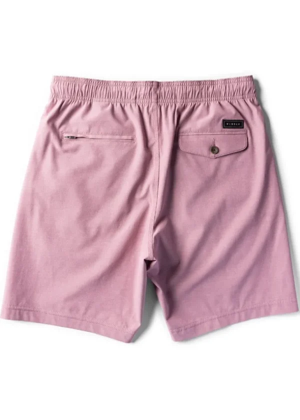 Shop Vissla Hemp No See Ums Eco 18" Elastic Walkshort PLUM