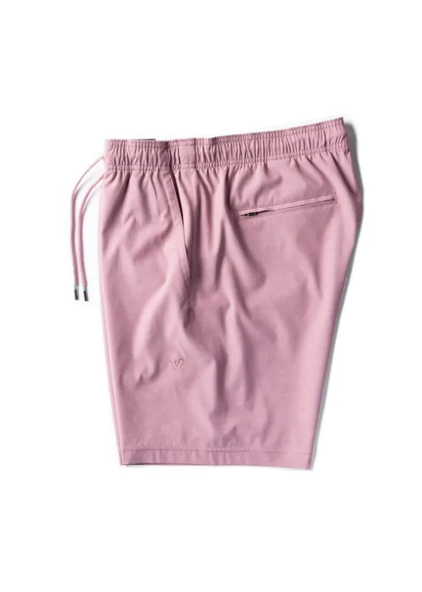 Shop Vissla Hemp No See Ums Eco 18" Elastic Walkshort PLUM