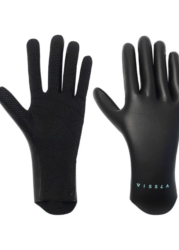 Fashion Vissla High Seas 1.5 Mm Wetsuit Glove Black