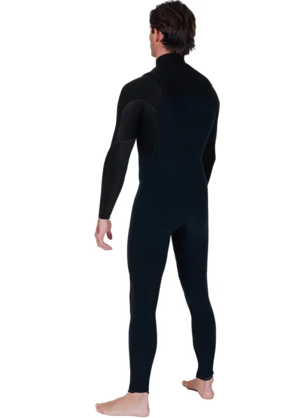 Hot Vissla High Seas II 4-3 Full Chest Zip Wetsuit Stealth