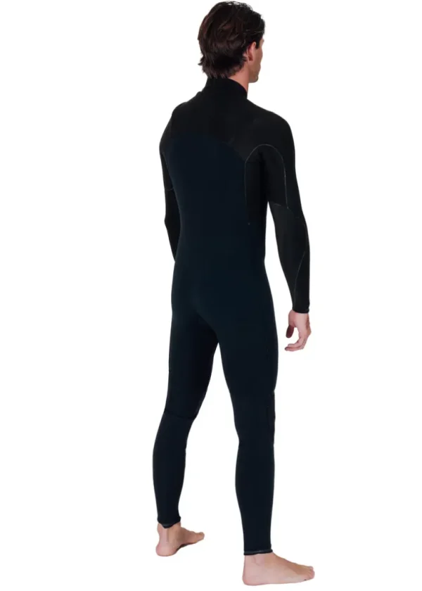 Hot Vissla High Seas II 4-3 Full Chest Zip Wetsuit Stealth