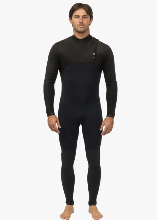 New Vissla High Seas II 3-2 Full No Zip Wetsuit Stealth