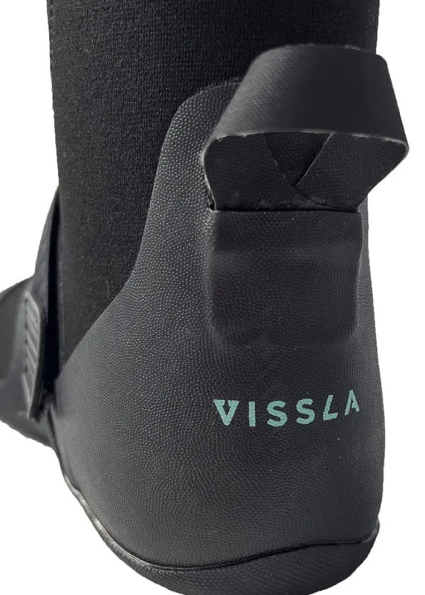 Shop Vissla High Seas II 3MM Split Toe Wetsuit Bootie Black