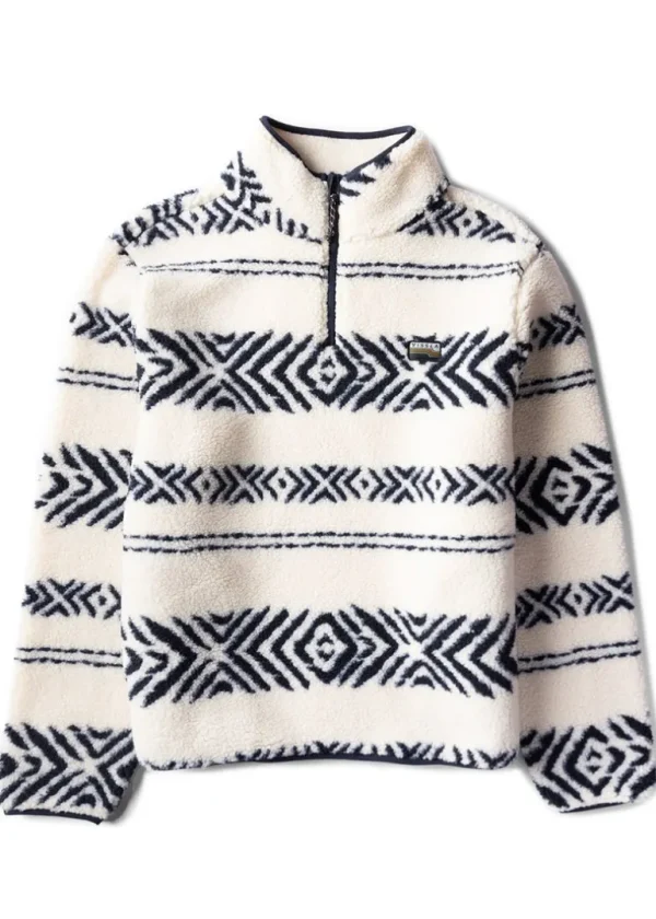 Best Sale Vissla Hiking Ice Sherpa Fleece Natural