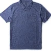 Cheap Vissla Hy-Lite Eco Short Sleeve Polo Dark Naval