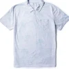 Clearance Vissla Hy-Lite Eco Short Sleeve Polo Grey Dawn