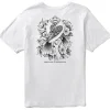 Clearance Vissla I'Iwi Premium Organic Pocket Tee White