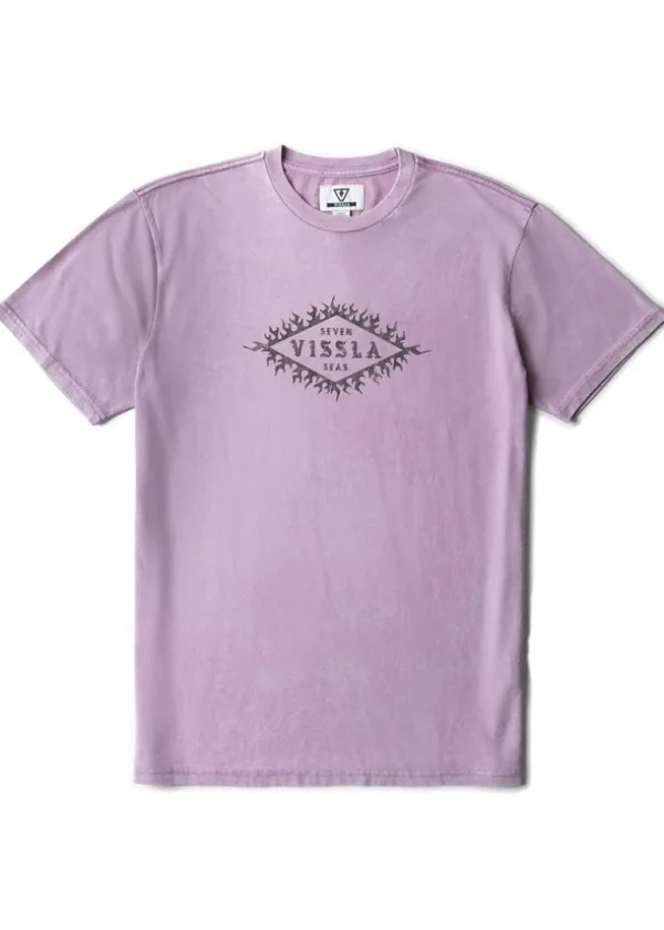 New Vissla Inferno Cosmic Wash Boys Tee PLUM