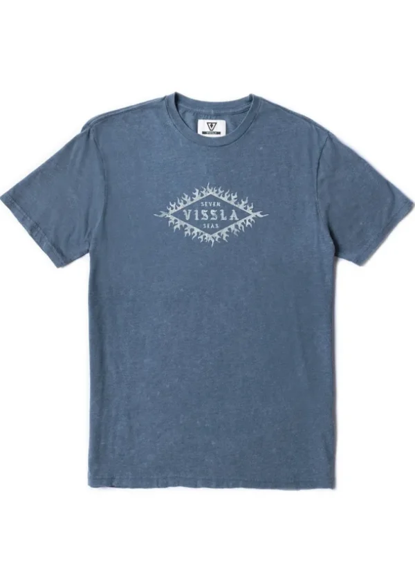 Sale Vissla Inferno Cosmic Wash Short Sleeve Tee SEA WATER