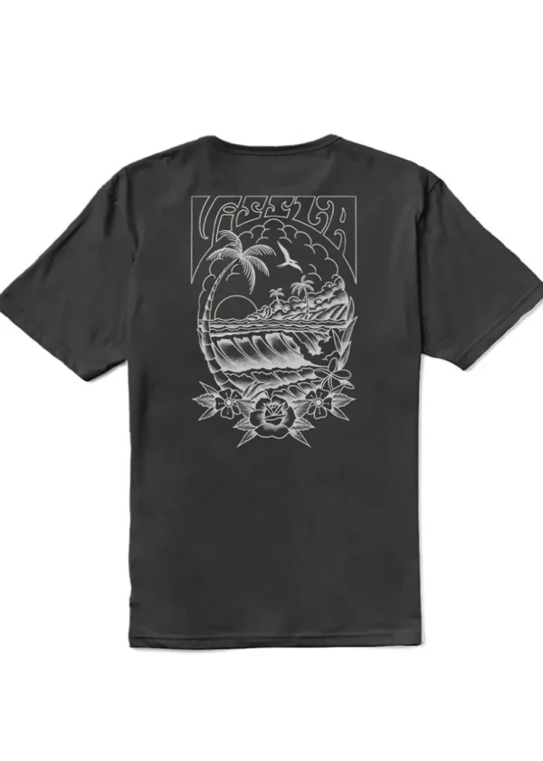 Cheap Vissla Inked Organic Tee Phantom