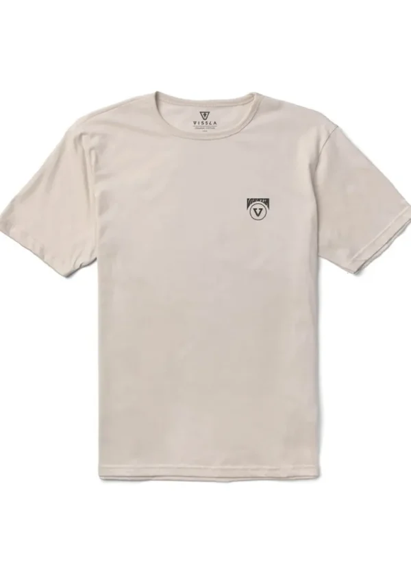 Cheap Vissla Inked Organic Tee Bone