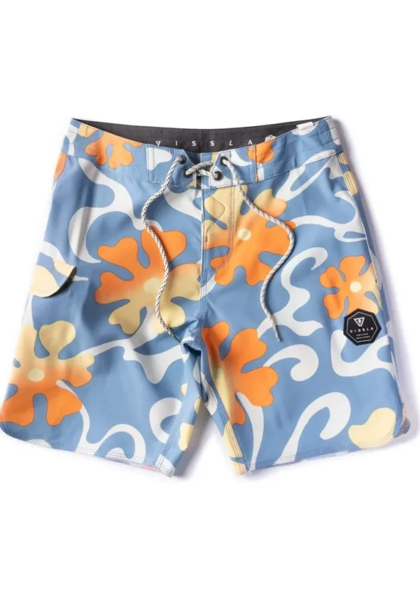 Best Vissla Koa 17" Boys Boardshort Harbor Blue