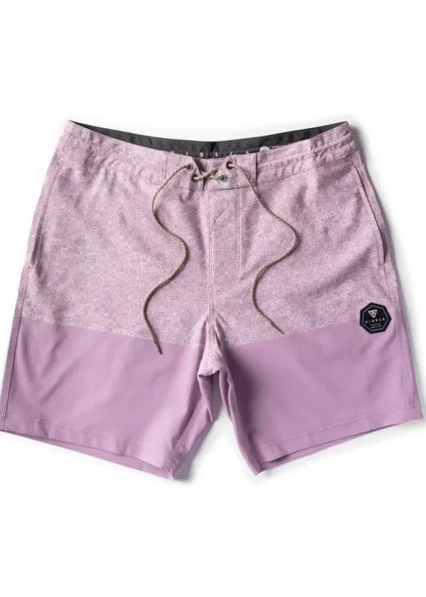 Outlet Vissla Lazy Daisy 17.5" Boardshort PLUM