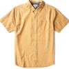 Hot Vissla Lazy Daisy Eco Short Sleeve Shirt Gold