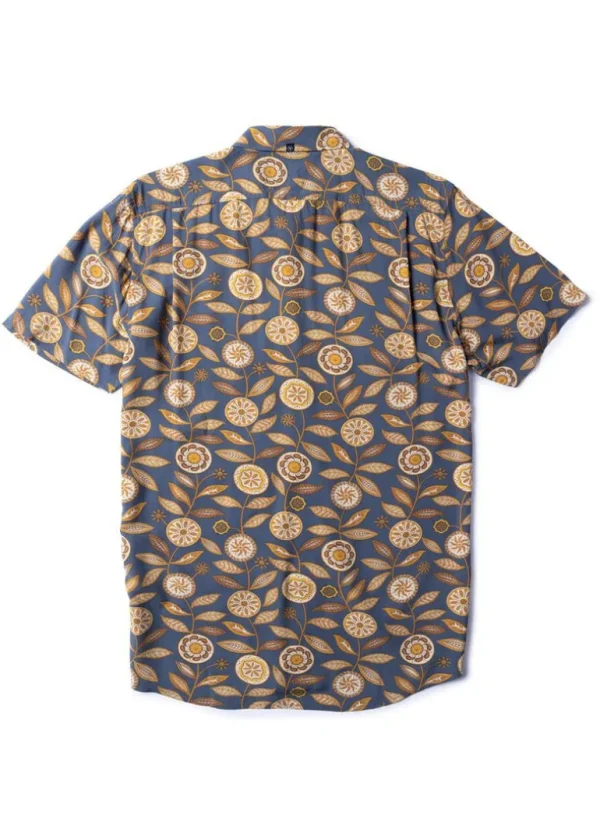 Discount Vissla Medallions Eco Short Sleeve Shirt Dark Denim