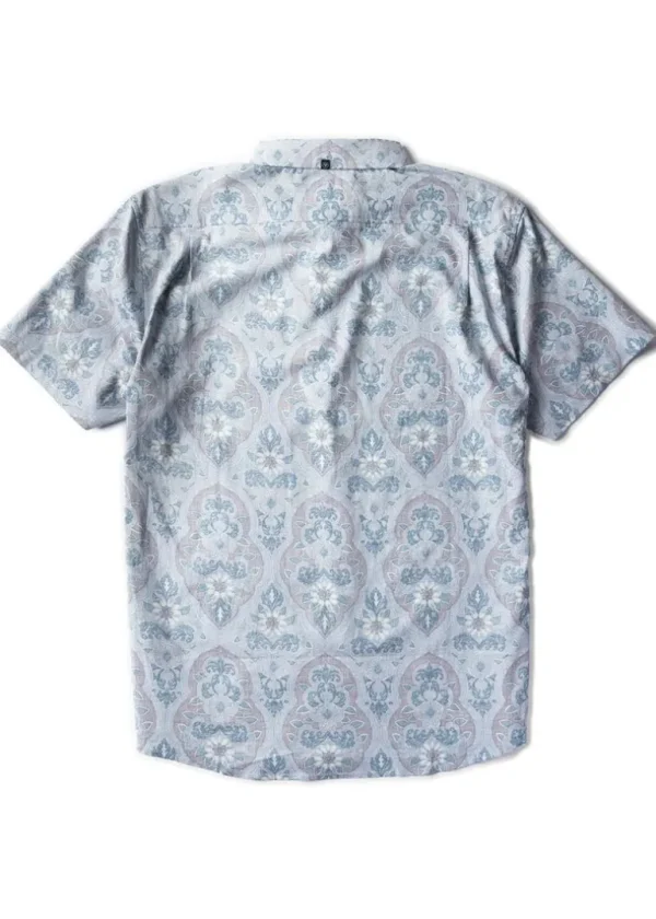 Hot Vissla Mundaka Eco Short Sleeve Shirt Faded Denim