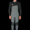 Clearance Vissla Natural Seas 4-3 Full Chest Zip Wetsuit Coal
