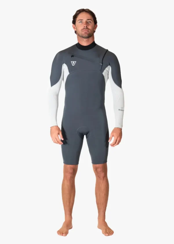 Clearance Vissla Natural Seas 2-2 Long Sleeve Spring Wetsuit Coal