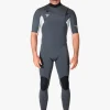 Sale Vissla Natural Seas 2-2 Short Sleeve Full Wetsuit Coal